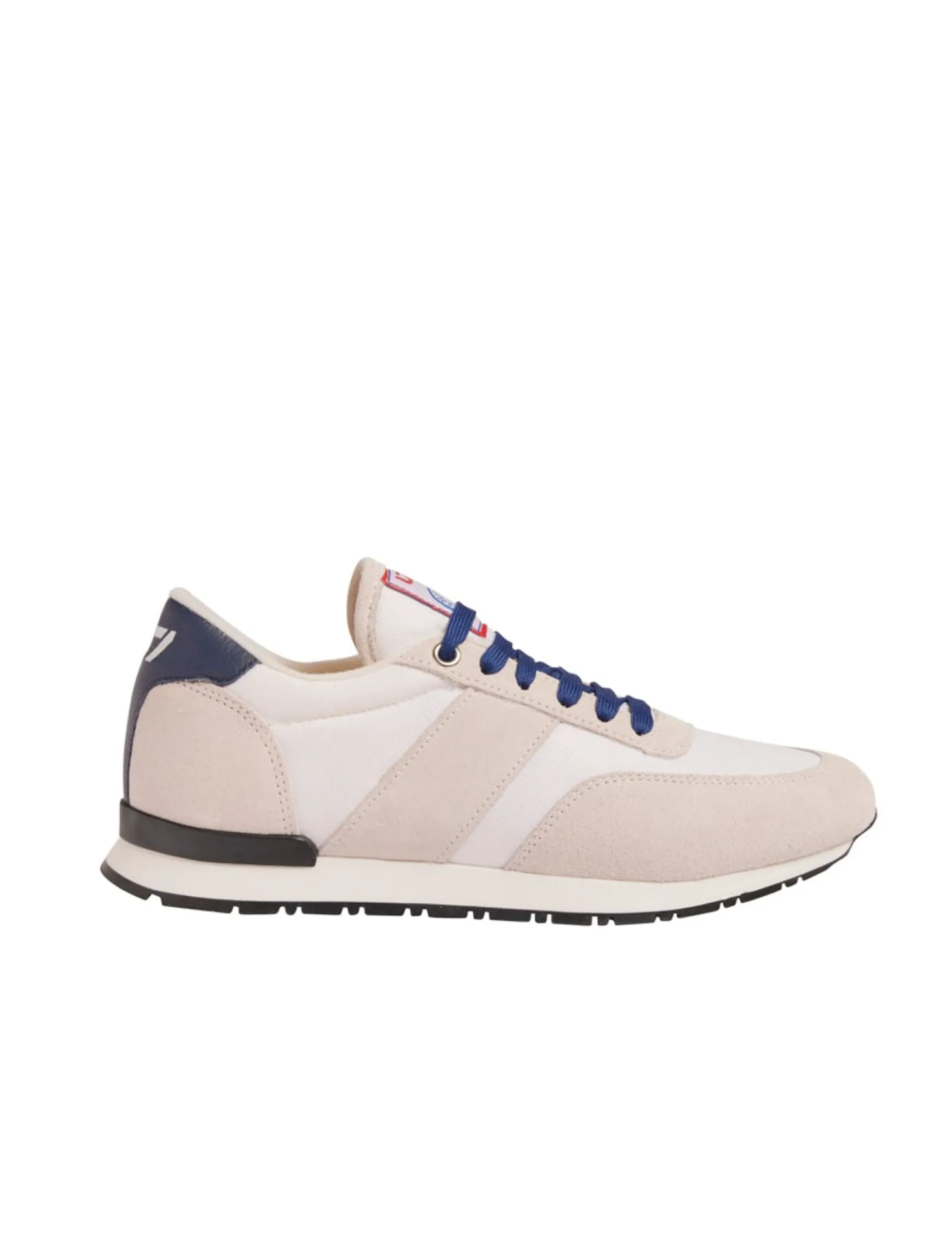 77" UZS x Ines de la Fressange Unisex white/beige/blue trainers