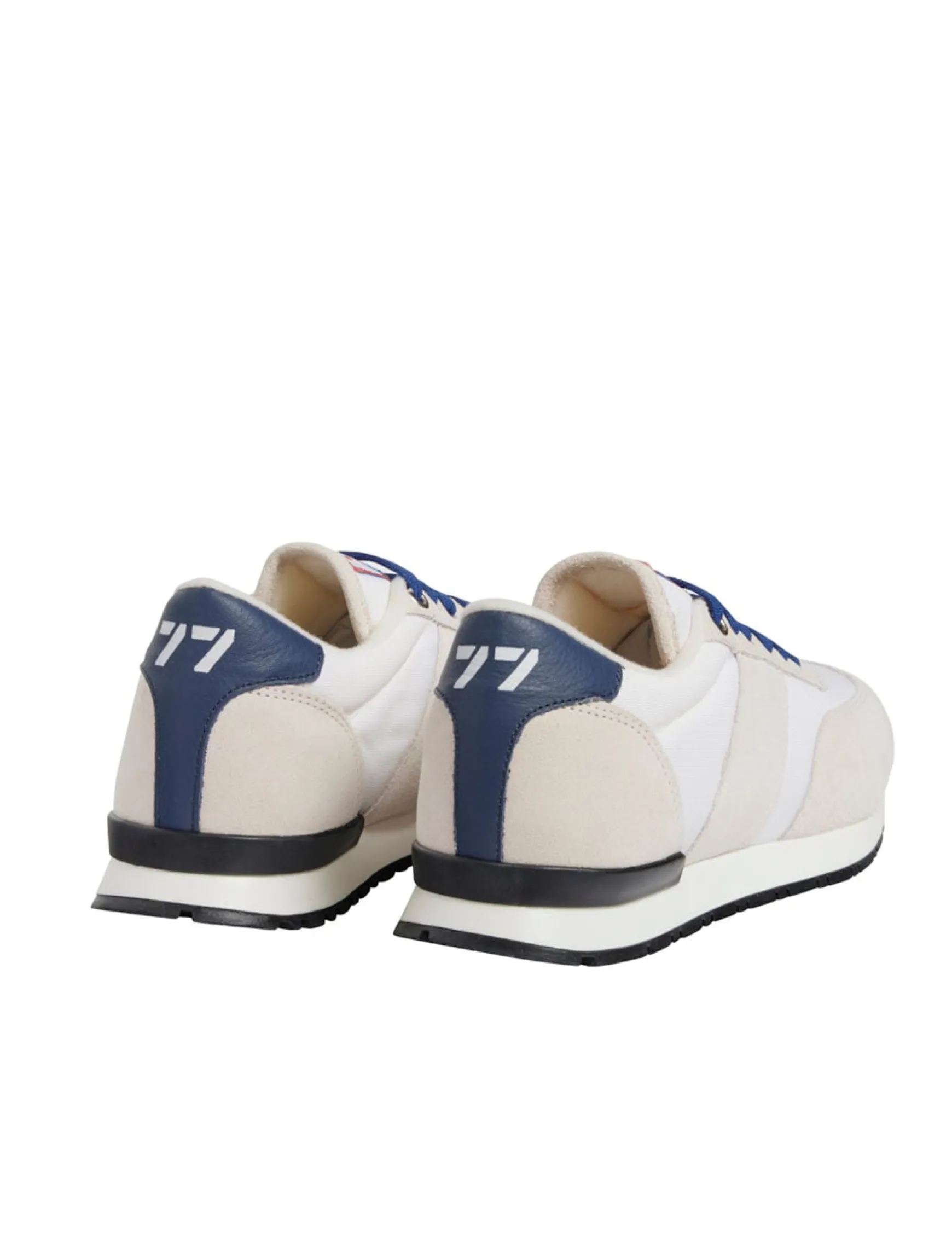77" UZS x Ines de la Fressange Unisex white/beige/blue trainers