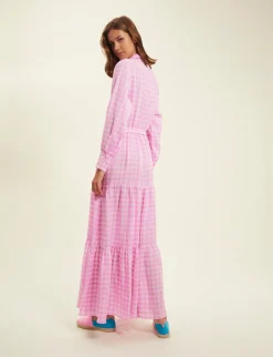 Aglae pink-turquoise espadrilles