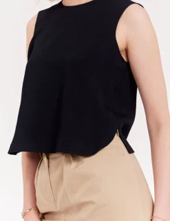 Albert navy blue top