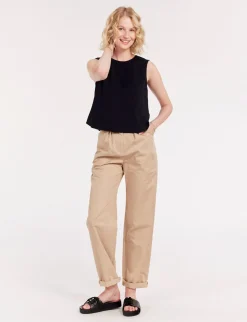 Albert navy blue top