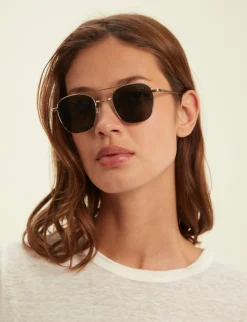 Alice metal-frame sunglasses