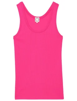 Amelie tank top in pink jersey