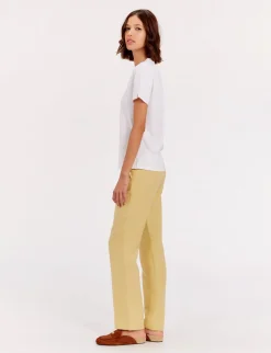 Aurore green V-neck T-shirt