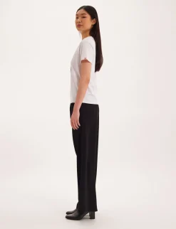 Aurore V-neck T-shirt khaki