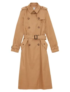 Beige Gaultier trench coat