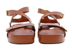 Black platform sandal