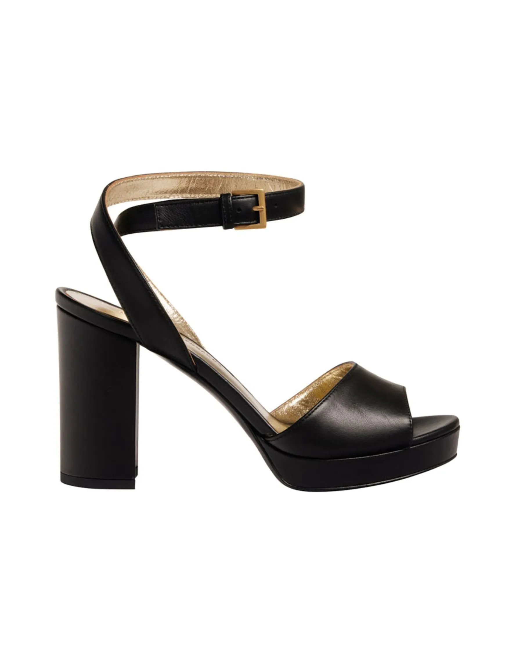 Black platform sandal