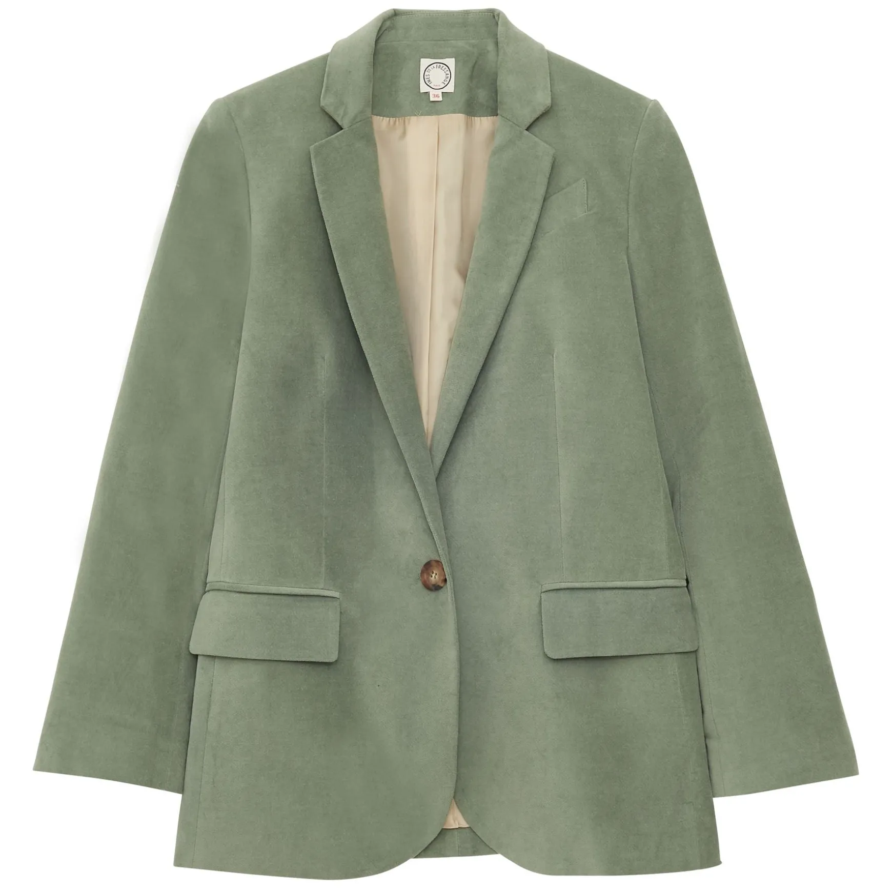Bruna mint-green jacket
