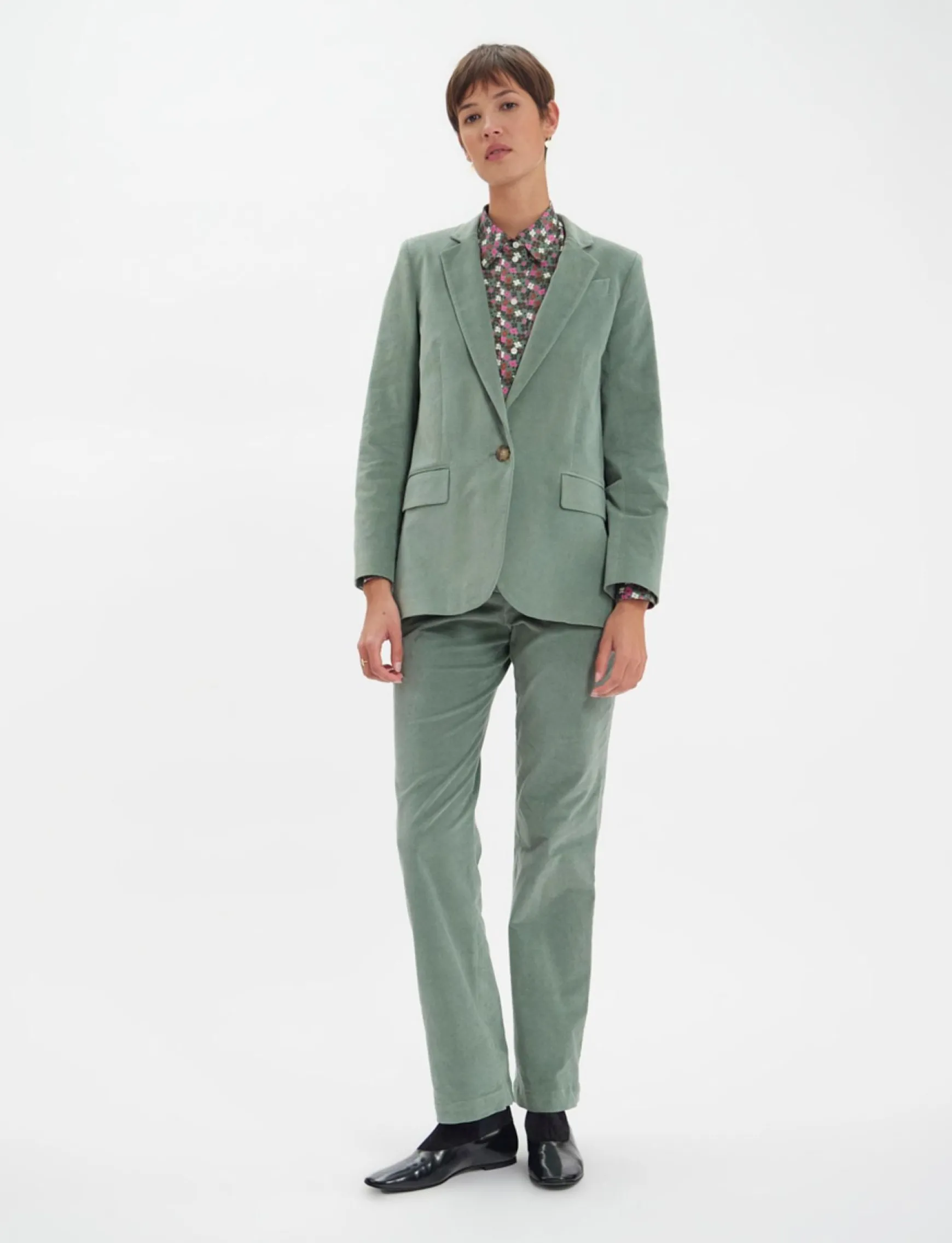 Bruna mint-green jacket