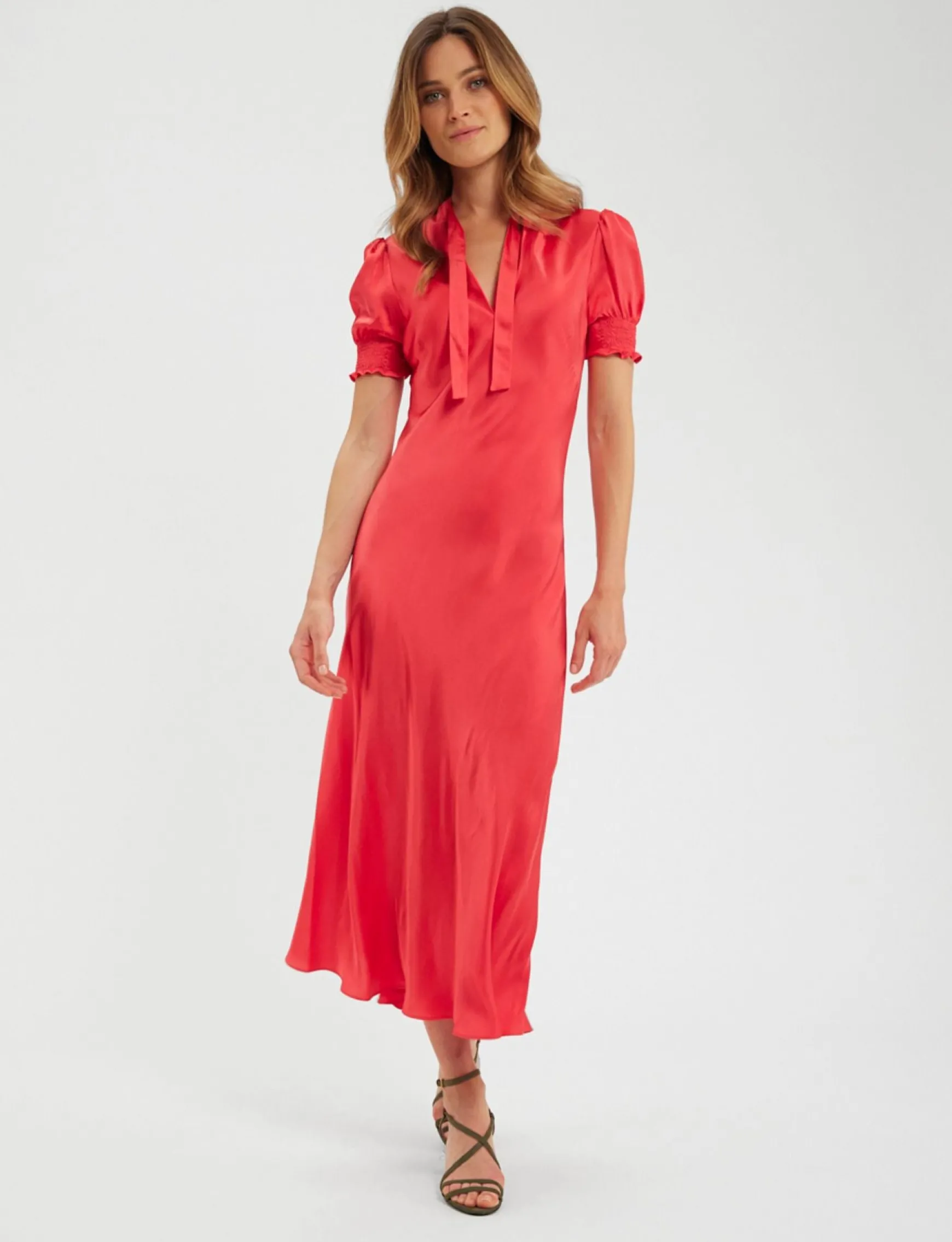 CERISE COCKTAIL DRESS