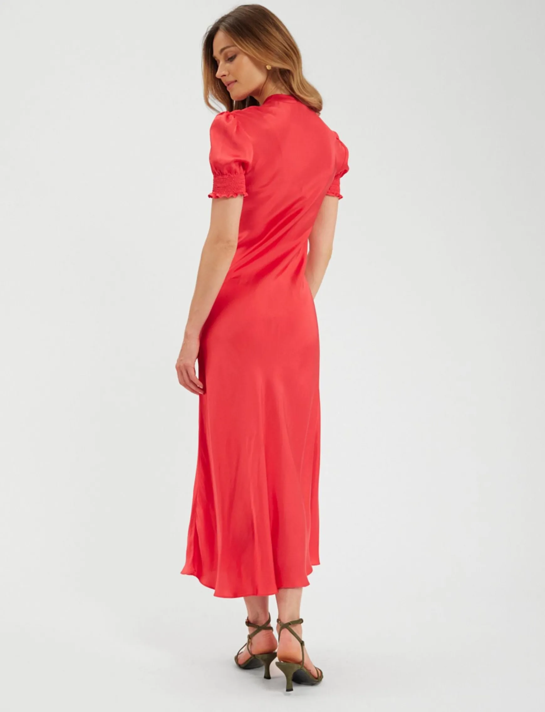 CERISE COCKTAIL DRESS