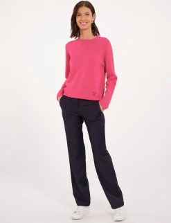 Charly navy blue trainers