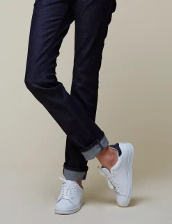 Charly navy blue trainers