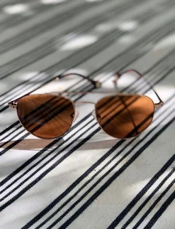 Clara rose gold sunglasses
