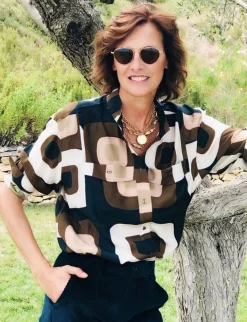 Clara rose gold sunglasses