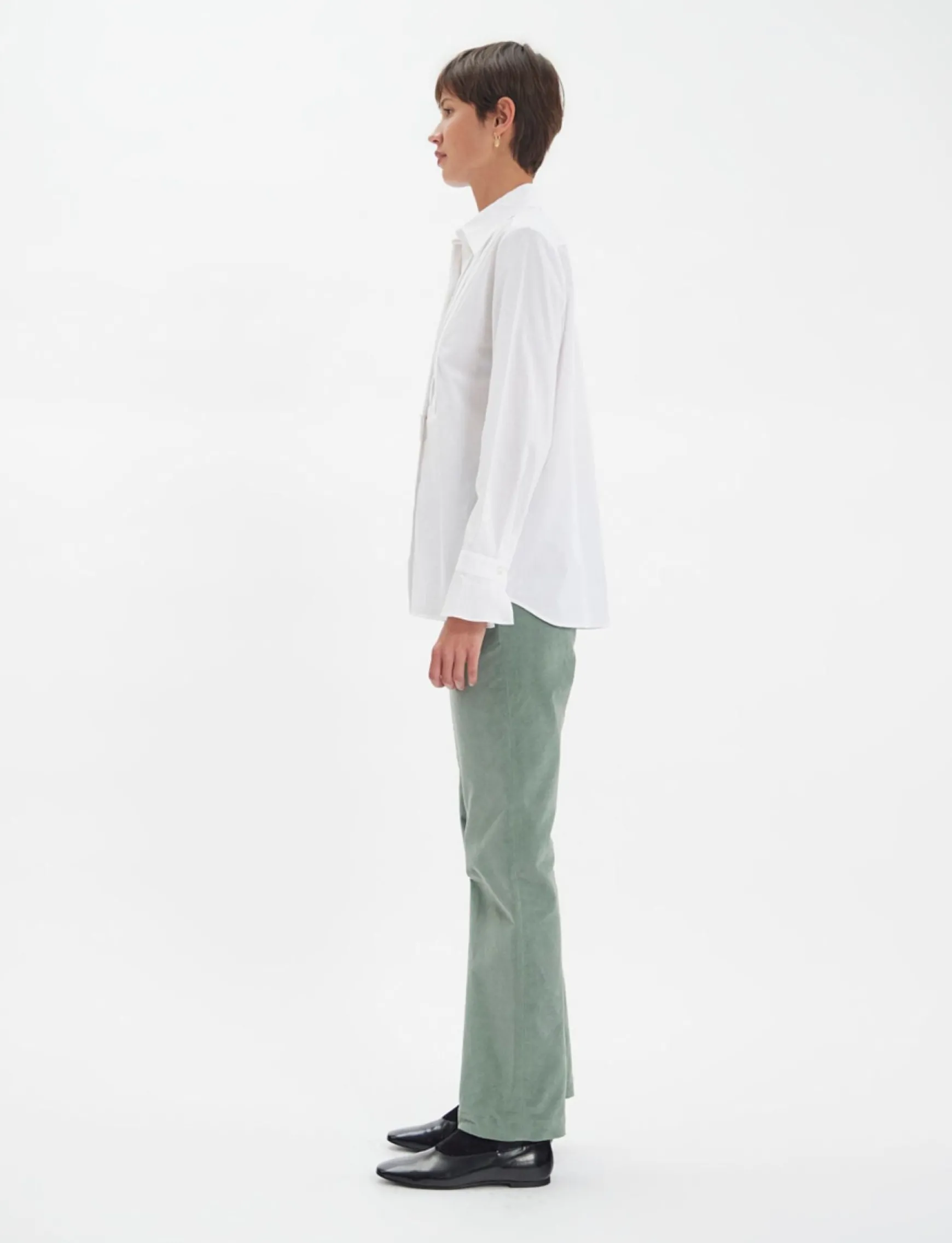 Clara white cotton shirt