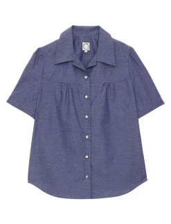 Constance blue blouse