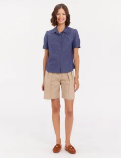 Constance blue blouse