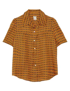 Constance printed blouse