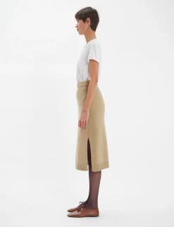 Damia skirt in camel wool
