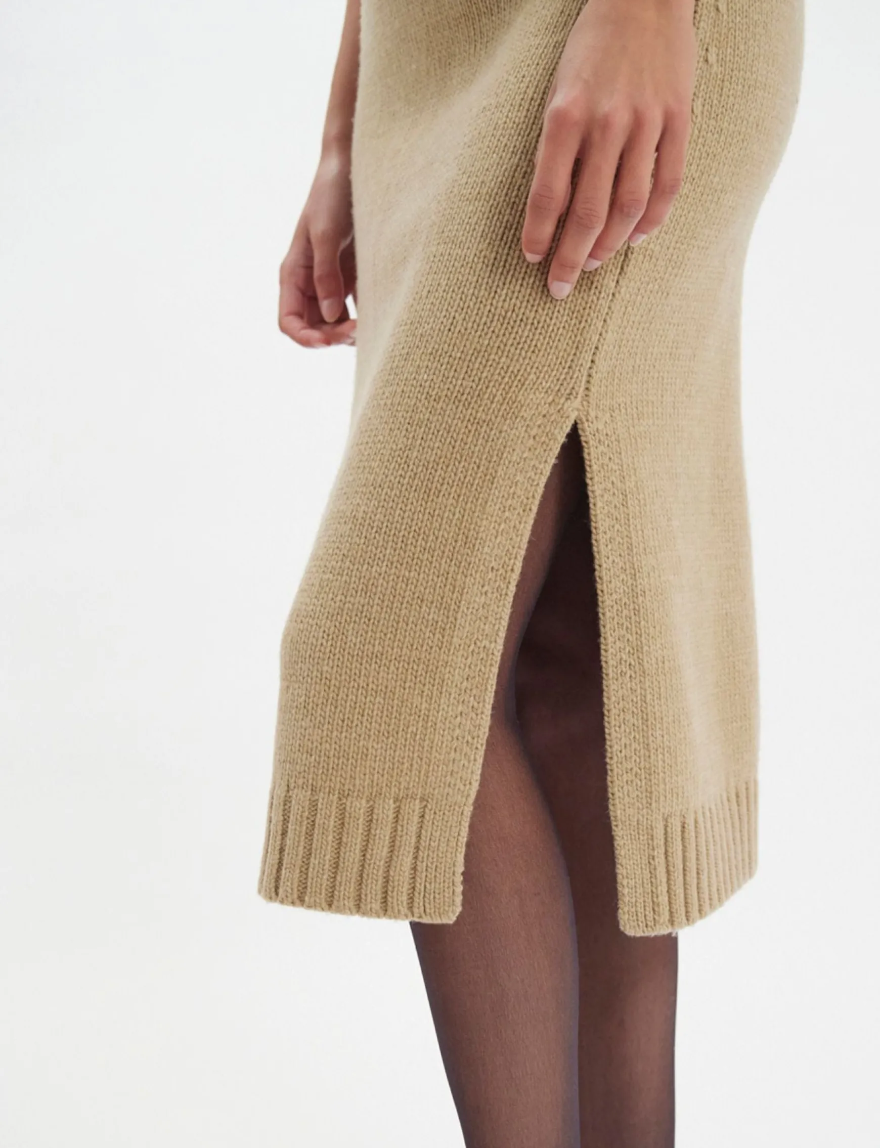 Damia skirt in camel wool