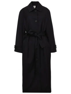 Esmé coat, Navy wool