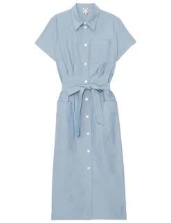 Ethel straight blue dress