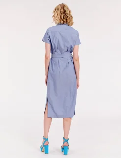 Ethel straight blue dress