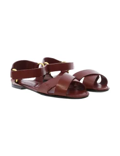 Flat open sandal