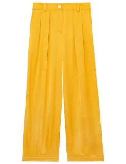 Fluid yellow buttercup Luciano trousers