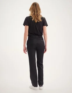 Francisco navy blue wool trousers