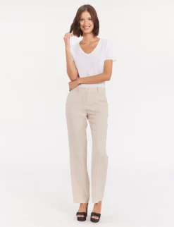 Francisco trousers in sandy linen