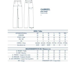 Gabriel trousers navy blue OLD REF