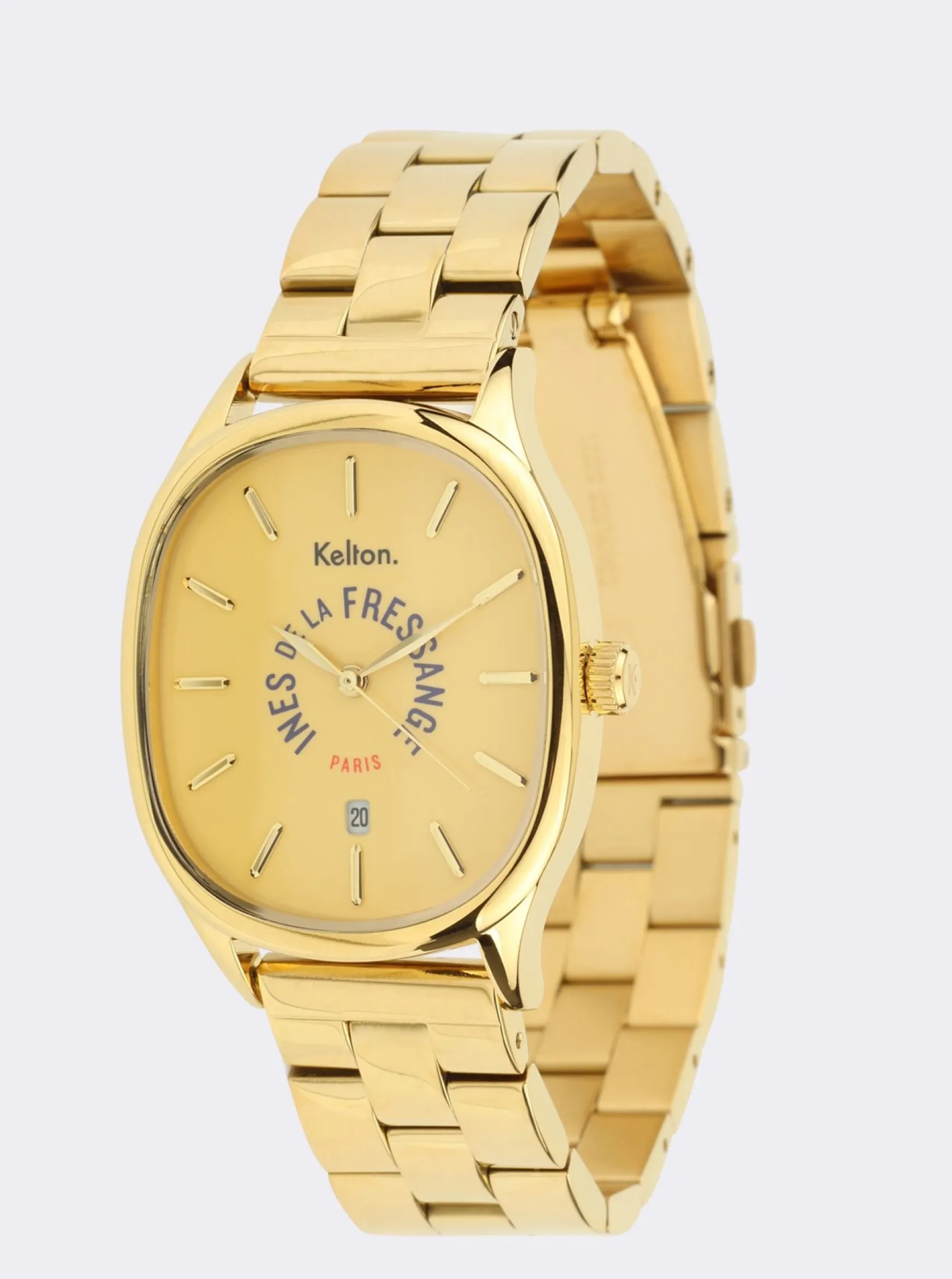 Grande Colorama gold watch Kelton x Ines de la Fressange Paris