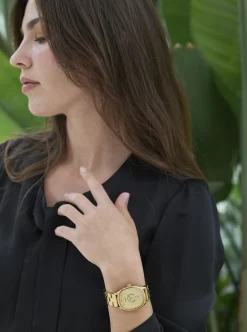 Grande Colorama gold watch Kelton x Ines de la Fressange Paris