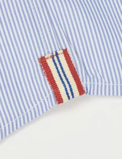 Julien men's blue striped shirt