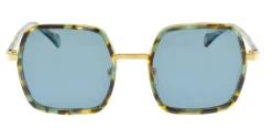 Katherine blue gold sunglasses