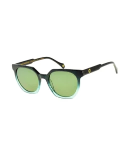 Laura green gradient sunglasses