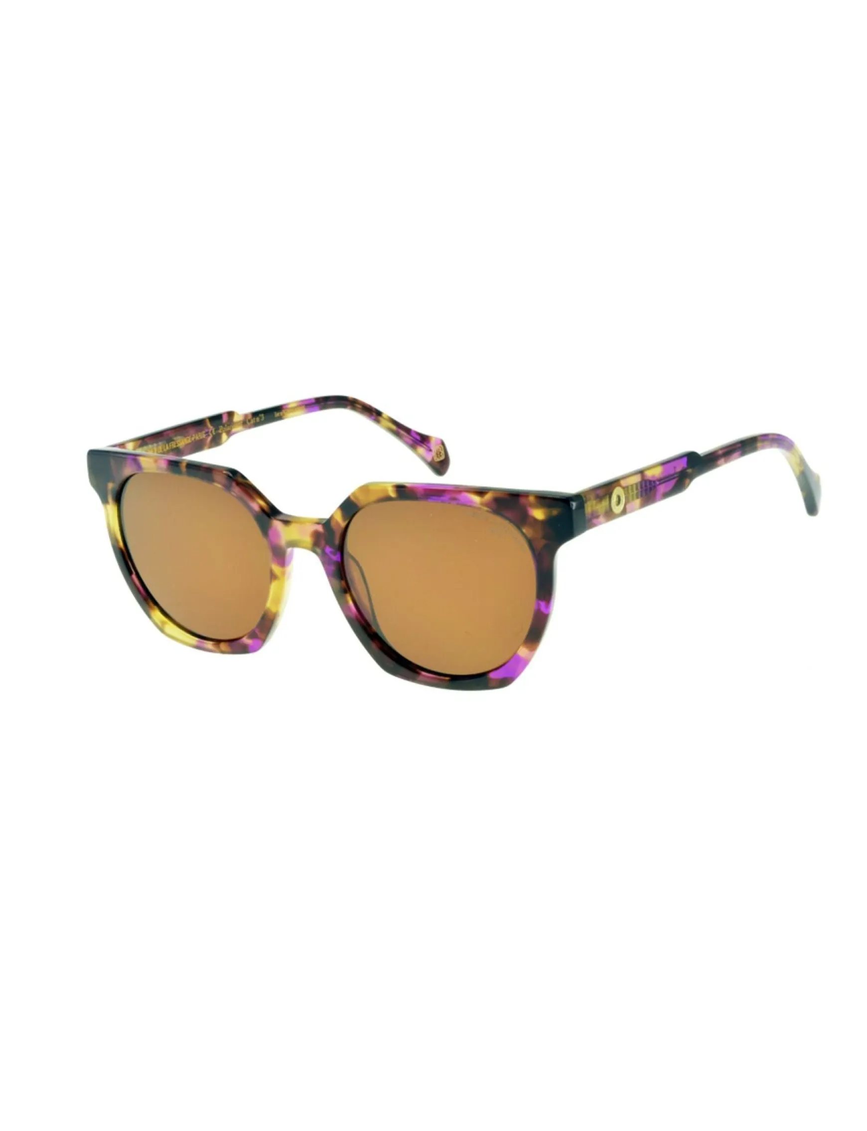 Laura violet tortoiseshell sunglasses