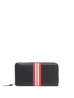 Le Parisien black leather wallet