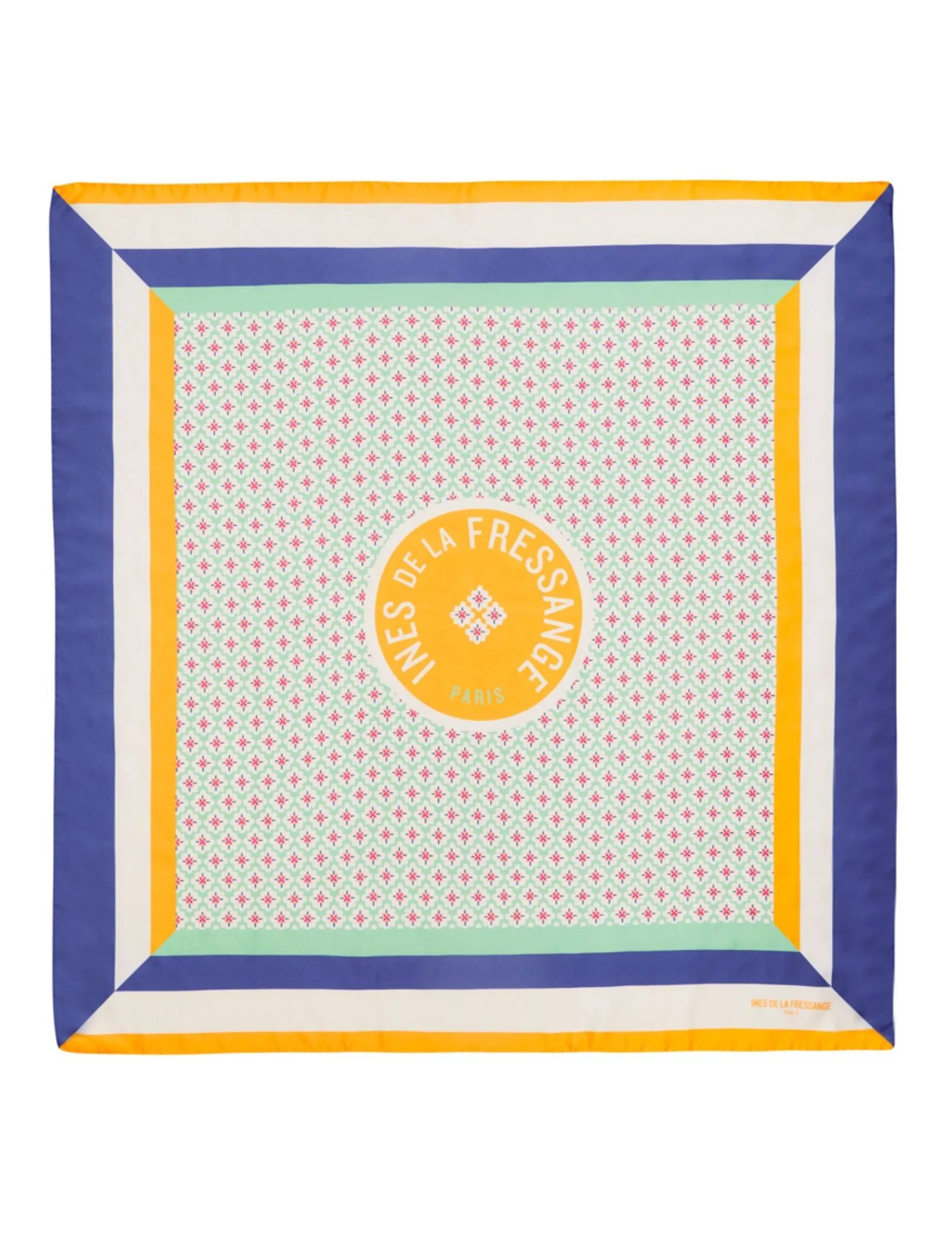 Lewis yellow floral scarf