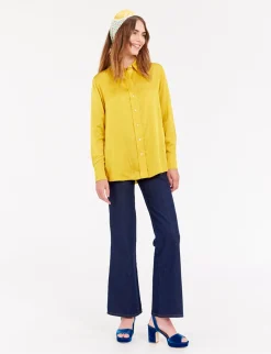 Lewis yellow floral scarf