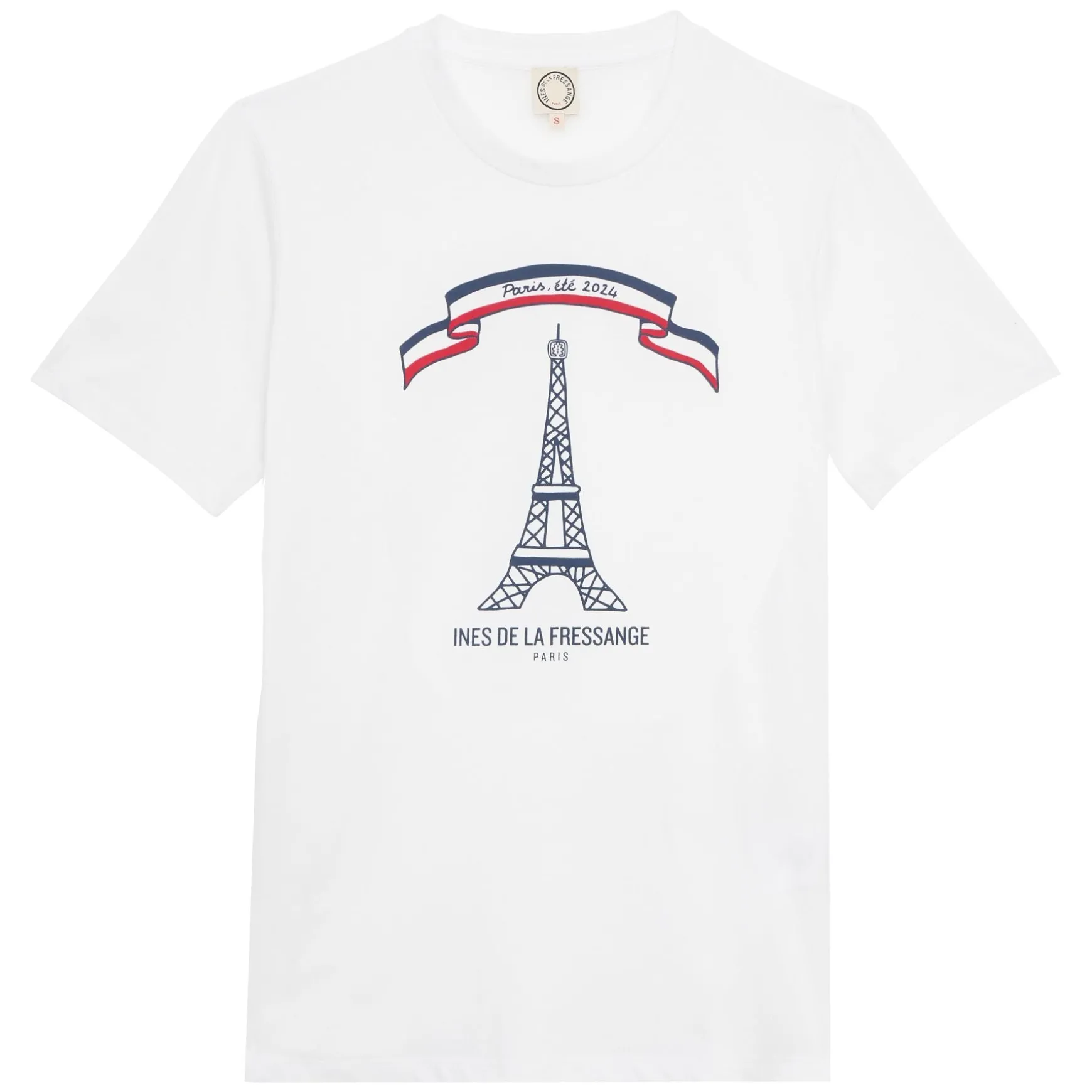 Limited edition T-shirt, summer 2024 in Paris, "Eiffel Tower" design