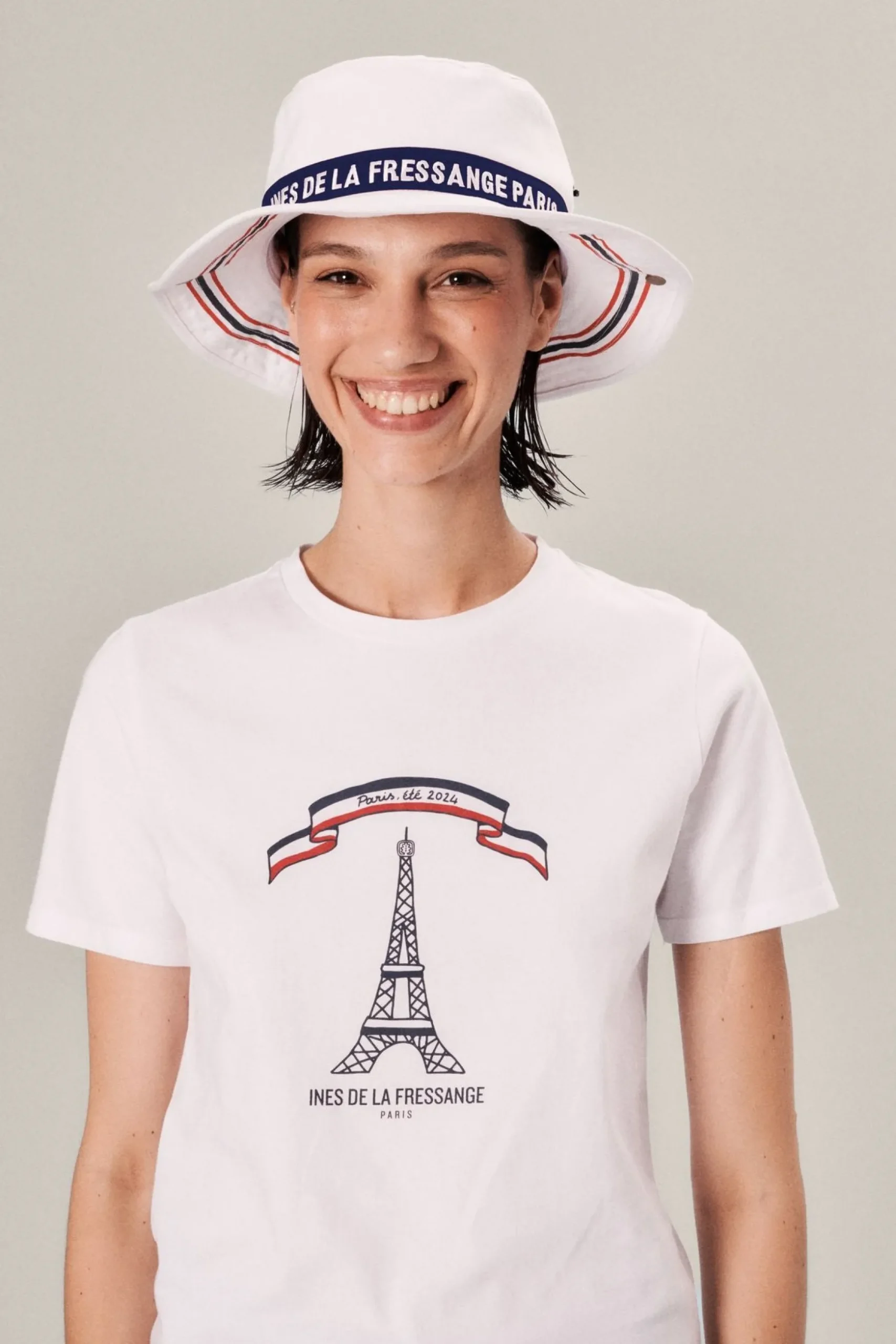 Limited edition T-shirt, summer 2024 in Paris, "Eiffel Tower" design