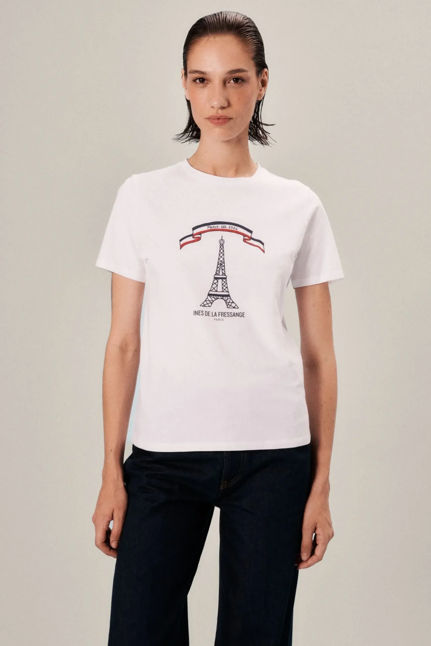 Limited edition T-shirt, summer 2024 in Paris, "Eiffel Tower" design