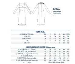 Léna long dress with buttercup flounce