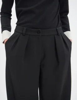 Luciano black trousers