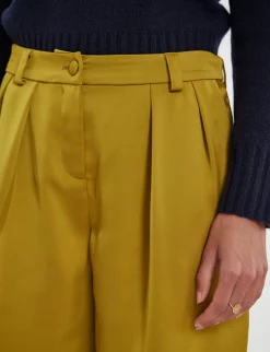 Luciano mustard trousers