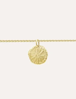 Lutece sun bracelet, gold-plated